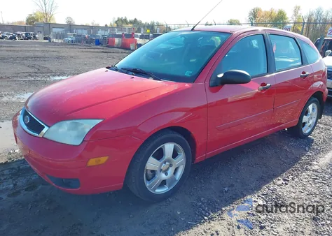 2007 Ford Focus S/Se/Ses из США, поврежденный, VIN 1FAFP37N57W272405